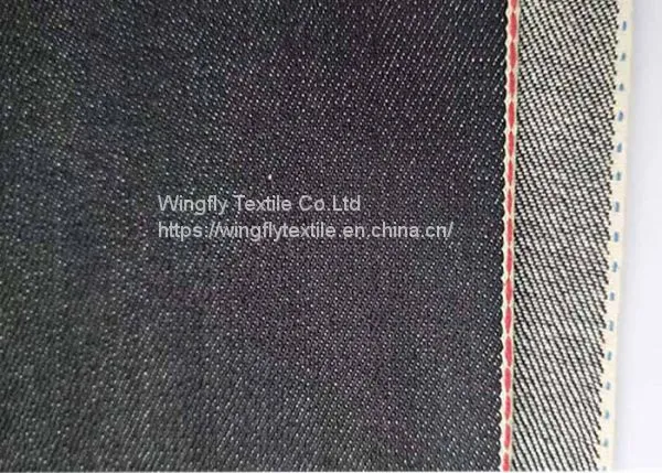 12.9oz Selvedge Definition Stretch Denim Fabric Suppliers W180203 photo-2