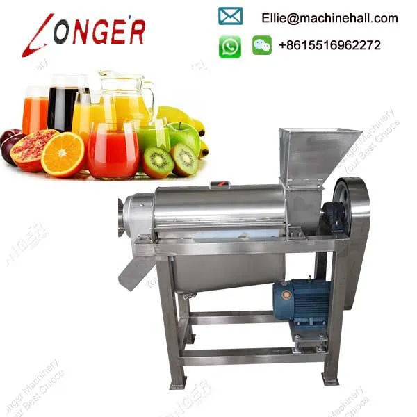 Big Capacity Commercial Screw Type Juice Extractor Machine