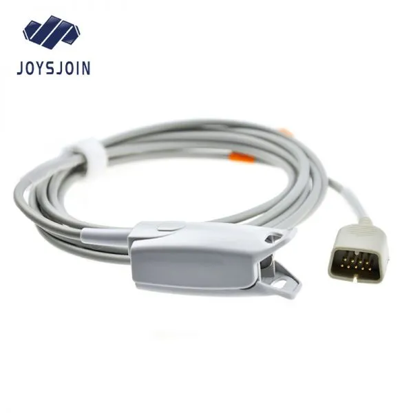 Adult Finger Clip Nihon Kohden Spo2 Sensor