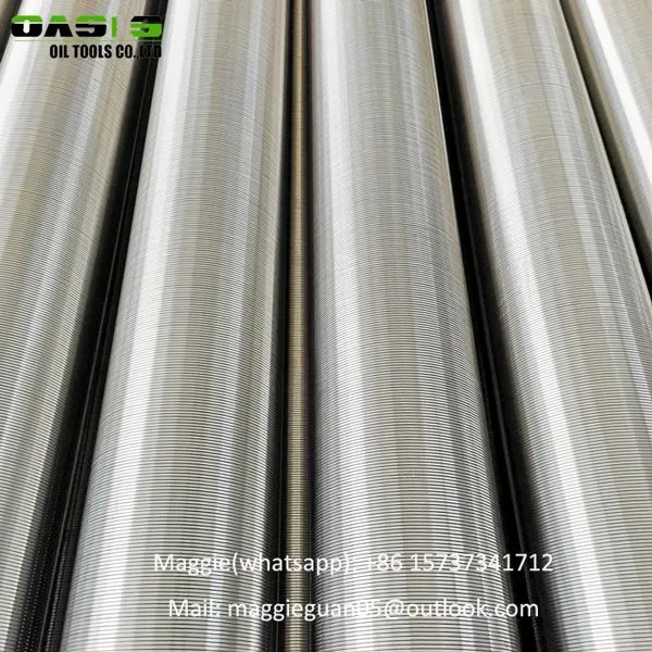 Water Treatment Screen Oil Filter Casing Slot Pipe Sand Control Water Well Screens photo-2