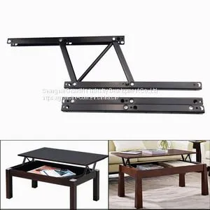 Lift up Coffee Table Hardware Black Spring Stand Furniture Hinges Coffee Table Lift Mechanism