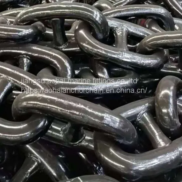 117mm Hot Dip Galvanized Marine Anchor Chain Cable photo-4