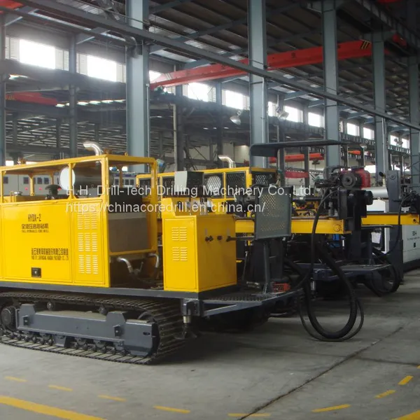 Full Hydraulic Core Drilling Rig HYDX-2 Geological Exploration Wireline Drill Machine Equipment With 500m Depth Capacity