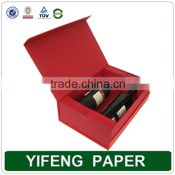Corrugated Paperboard Packaging Cardboard 80ml Bottle Gift Box For 80ml Wine photo-2