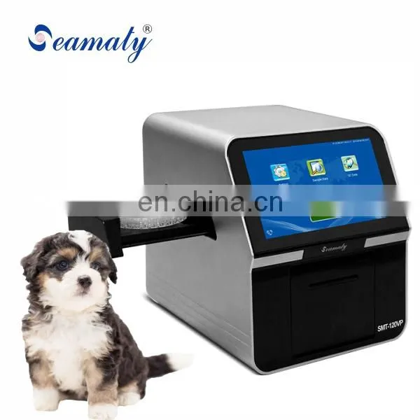 Seamaty Smt 120vp Clinical Analytical Instruments Vet Blood Analyzer Veterinary Biochemistry Analyzer photo-3