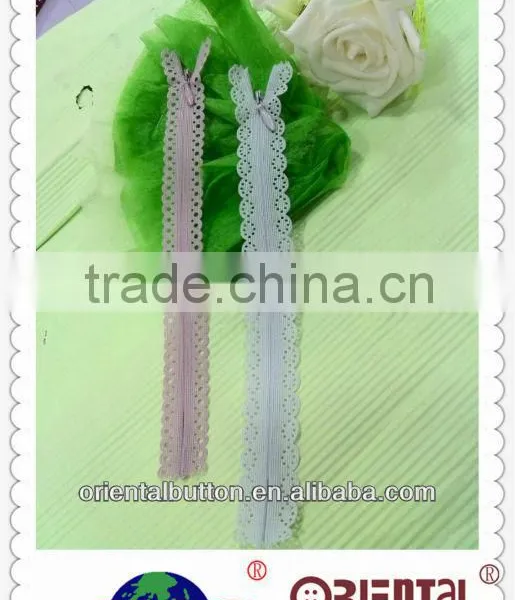 3# KCC Invisible Zipper With Patterned Lace Tape photo-3