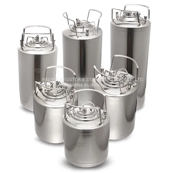 Draft Beer Ball Lock Conry Keg Homebrew Stainless Steel Cornelius Kegs