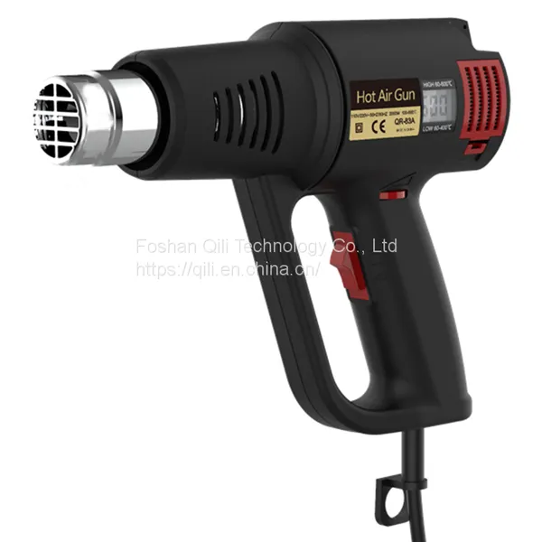 Qili 83A1 Manufactory Wholesale Electric Heat Gun 2000W 220V/240V Hot Air Gun for Shrink Wrap Heat Gun photo-4