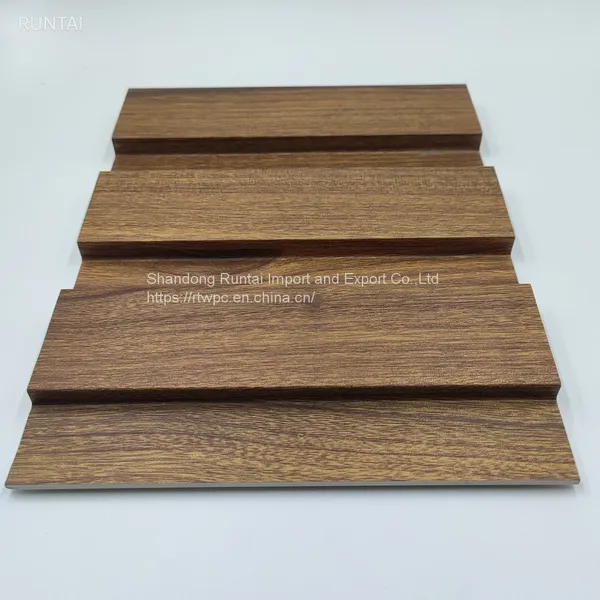 Easy Install Eco Wood Laminate Decorative Wall Cladding WPC Panels 195-12mm