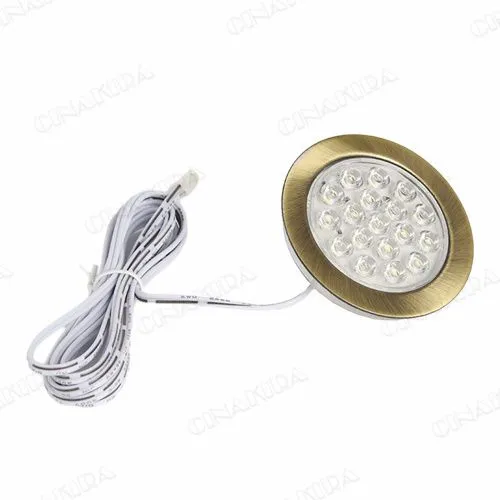 Under Cabinet Lights 6 Pack, Bawoo LED Puck Lights Remote Control, 4000K Natural Warm White Brightness Dimmable Battery Powered Touch Closet Cupboard Kitchen Wardrobe Lights photo-4