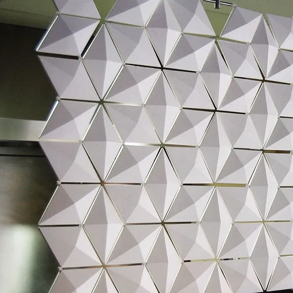 Aluminum 3D Decorative Panel, Suitable for Indoor and Outdoor Decoration photo-2