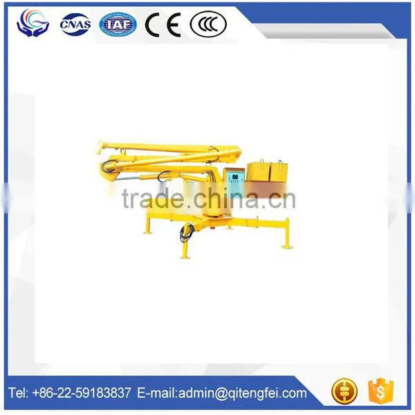 18m HGY18 Mobile Concrete Boom Placer With Competitive Price photo-3
