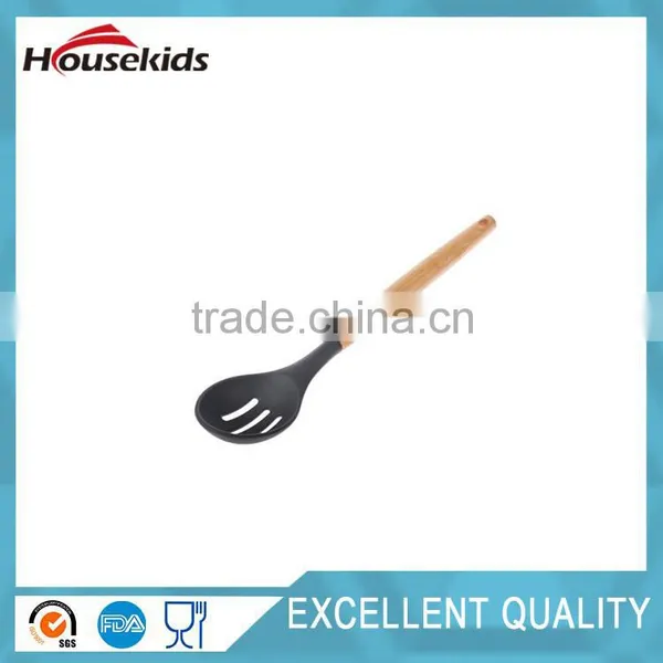 Bamboo and Silicone Kitchen Utensil Set Eco-Friendly photo-3