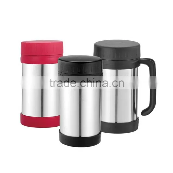 SS Auto Cup Thermo Mug Stainless Steel SS Auto Vacuum Flask With Lid