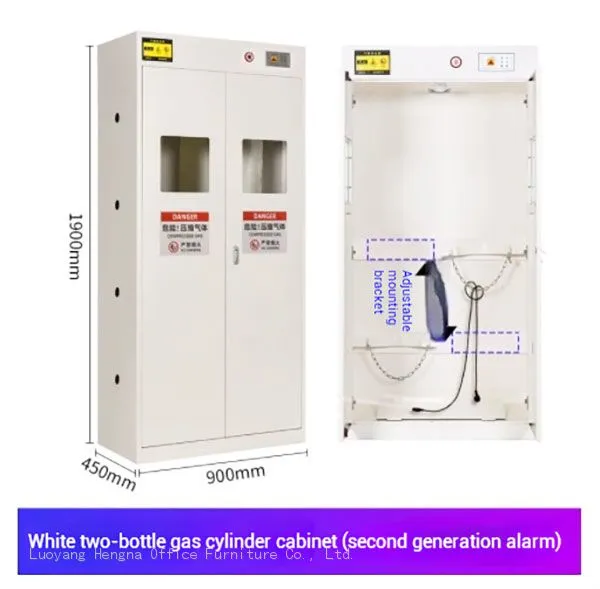 Customizable Gas Bottle Storage Solution: H1900mm Safety Cabinet With Quiet and Corrosion-Proof Hinges for Welding and Metal Fabrication Shops. photo-2