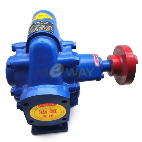 KCB 200 Stainless Steel Insulated Gear Oil Pump With 4kw Motor Oil Transfer Pump Cast Iron Open Valve and Mechanical Seal photo-3
