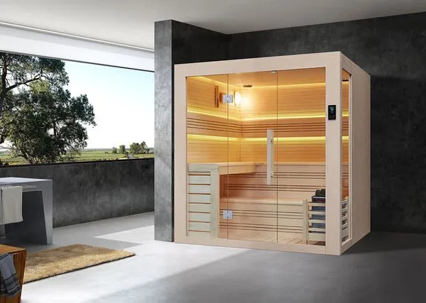 Home Use Glass Wooden Far Infrared Sauna Room Film, for Spa Dry Heater Bathroom