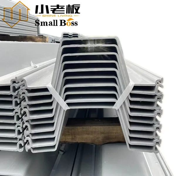 Vinyl Seawall Long-Lasting PVC Sheet Piling PVC Plastic Sheet Piles photo-4