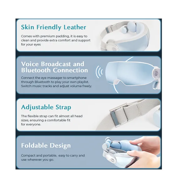 Portable Eye Massager With Bone Conduction Sound Technology MH-223 photo-3
