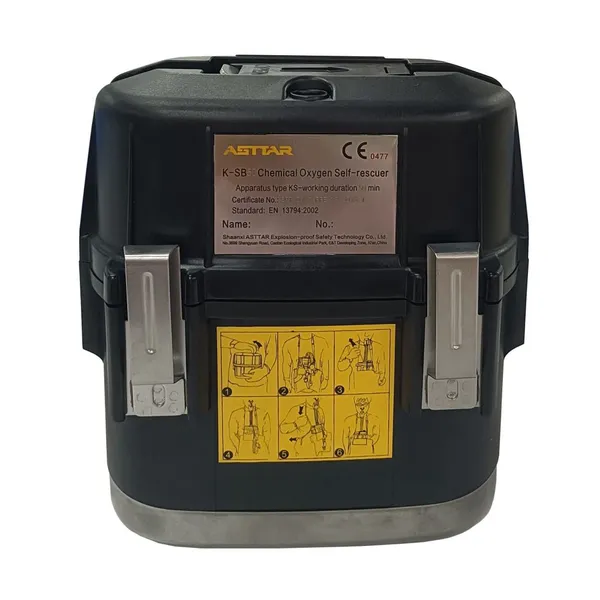 Underground Coal Mining Safety Self Rescuer K-Sb50 Chemical Oxygen 50 Min photo-3