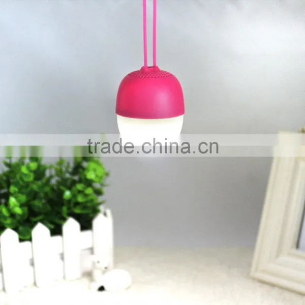Promotional Gift Mini Portable Wireless Bluetooth Speakers With LED Light photo-5