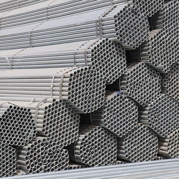 2.0mm – 6.0mm Wall Galvanized Round Steel Pipe; EN 10255 S235JR – 6m Fixed – Plain Ends – Mill Cert.