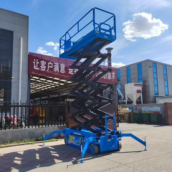 Electric Easy to Operate 25%climbing Capacity 6m 8m Safety Protection Device Scissor Lift for Factory Maintenance photo-5