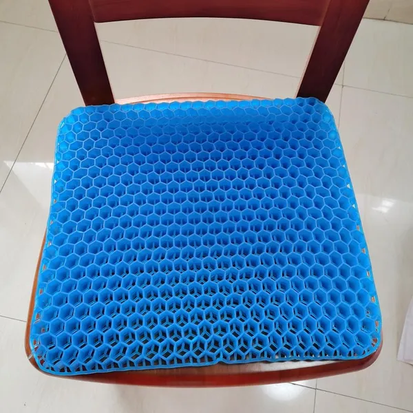 Hot Sale Soft Comfortable Latex Filling Seat Cushions Non-Slip Outdoor Massage Office Honeycomb Lumbar Pillows Seat Cushions