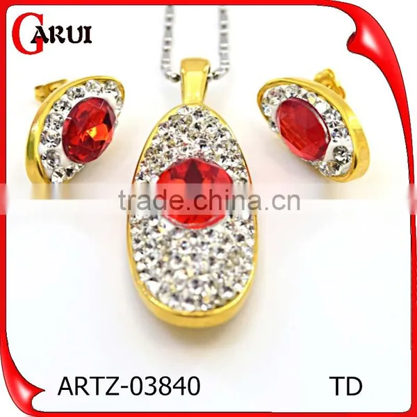 Jewelry Manufacturer China Brazilian Gold Jewelry Wholesale Sets photo-6