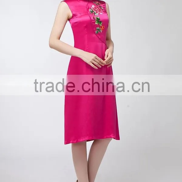 2015 China Ladies New Fashion Casual Handmade Embroidered Dress photo-2