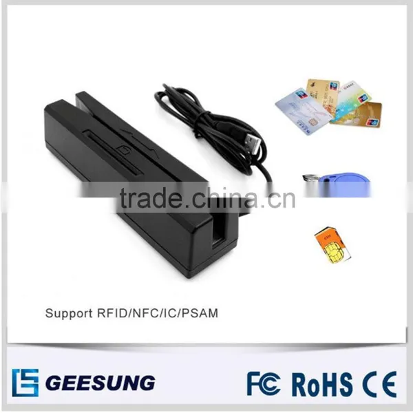 160mm PSAM Magnetic Card Reader RFID Emv Reader and Writer Quality Choice photo-3