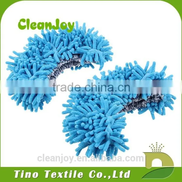 Microfiber Chenille Shoe Cover for Cleaning/chenille Mop photo-2