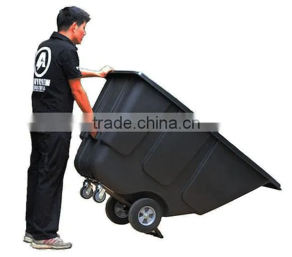 Tilt Truck, 1/2 Cu. Yd. Volume Capacity, 450 Lb. Load Capacity, Utility Hopper Type, Without Handle photo-2
