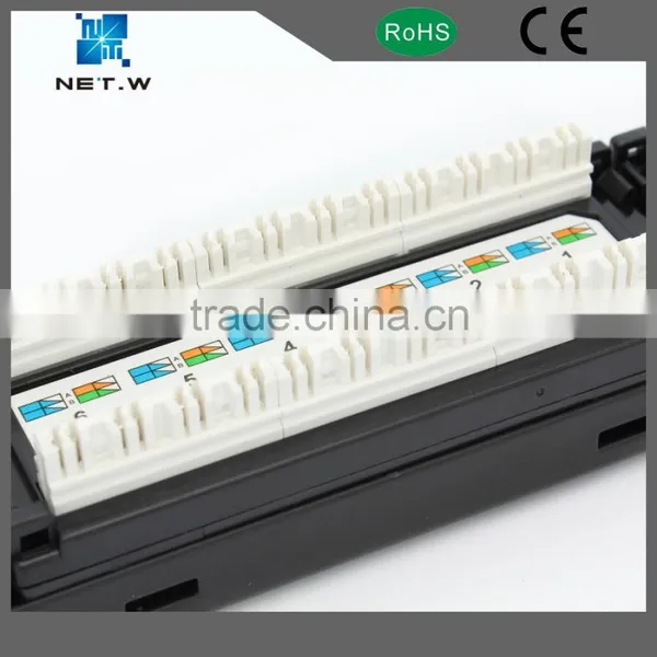 Network Panel With Led Light, Cat5e Rj45 Cable Patch Panel photo-4