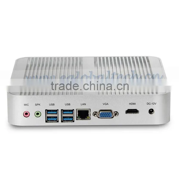 Dual OS Windows8.1/OpenELEC XBMC Fanless Mini PC 5th Core i3 5005U 16G 1600MHz RAM Barebone HD 4K Nettop HTPC Mini Nuc Computer photo-3