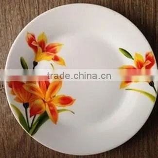 Food Ceramic Platter For Children/Porcelain Round Dinner Plate Set/High Quality Cheap Porcelain Candy Dish For Kids photo-5