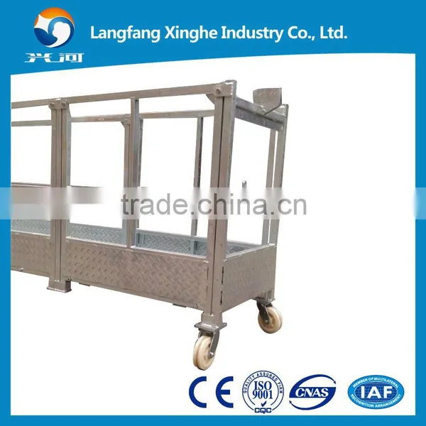 Aluminum 6m 630kg Suspended Platform ZLP630 / Temporary Gondola / Hanging Scaffolding photo-2