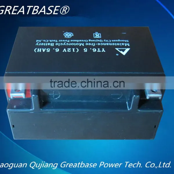 Agm Batteries for Starting Motorbike Motor12v 6.5ah Motorcycle Battery photo-2
