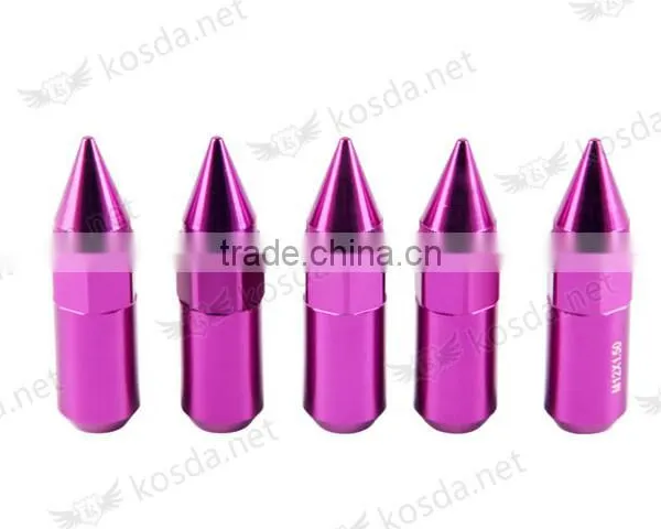 New Arrived Spike Wheel Lug Aluminum Nuts Spiked Tip photo-5