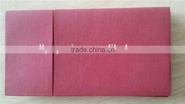High Quality 40x40cm 1/8 Fold Wine Red Airlaid Napkin Paper photo-2