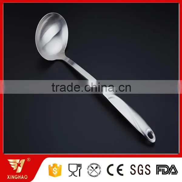 Top Choice 18/10 Satin Finish Kitchen Utensil Stainless Steel Soup Ladle and Turner photo-4