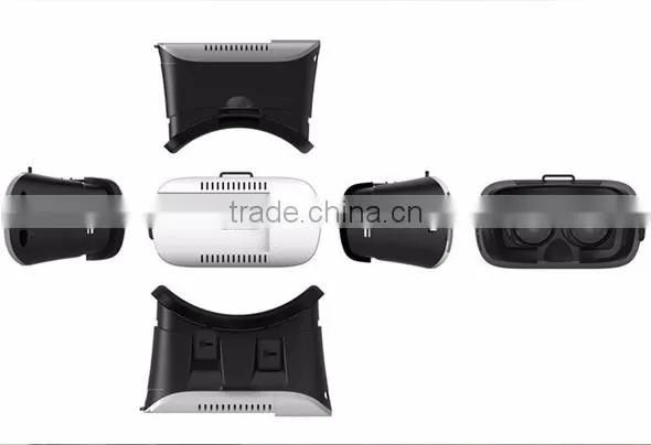 2016 Hottest New Style ABS Plastic VR Box Watch Game 3D Glasses Virtual Reality Headset photo-3