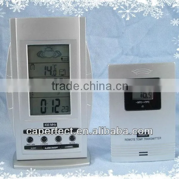 Multifunctional Large LCD Wireless Weather Station With Perpetual Canlenda