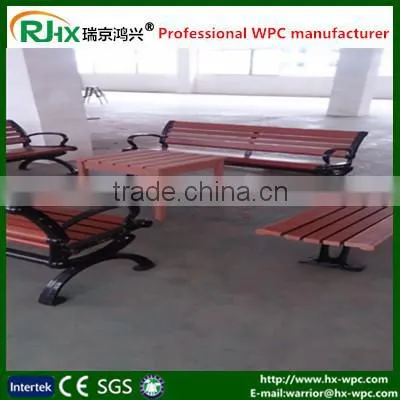 WPC Bench&chairs Decorates Indoor and Outdoor Garden photo-5