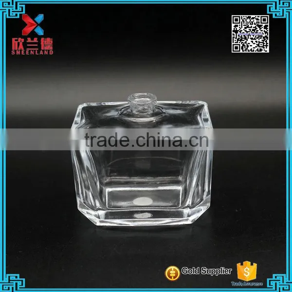 Hot Selling 3 oz Clear Glass Perfume Bottle With Pump Sprayer photo-5