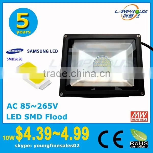 lowest price 5 years warranty meanwell driver high power 110 volt outdoor 20w battery operated flood lights