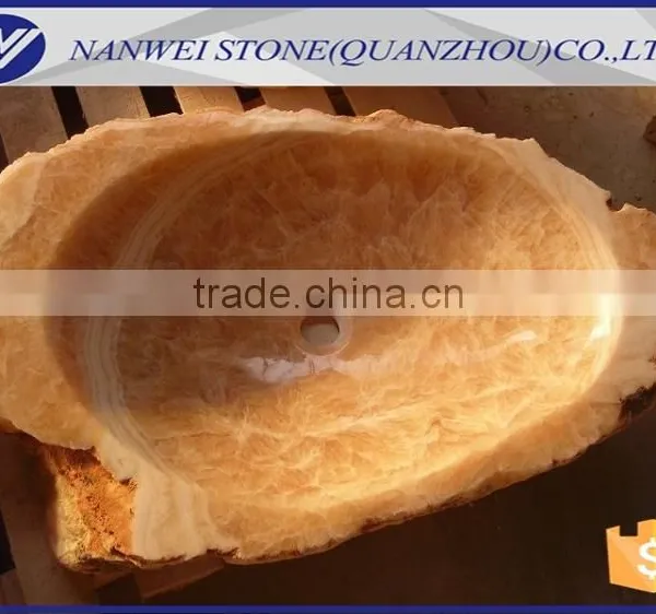 New Design Nature Stone Bathroom Art Wash Basin photo-2