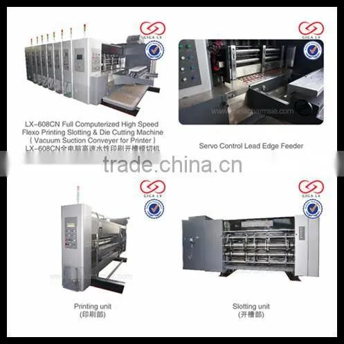 LX 608 Corrugated Cardboard 6 Colour Printing Machine for Cardboard photo-5