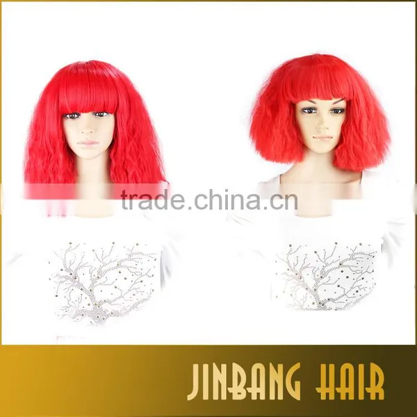 2016 Colorful Synthetic Hair Wig New Premium Best Selling Cosplay Wig For Party photo-5