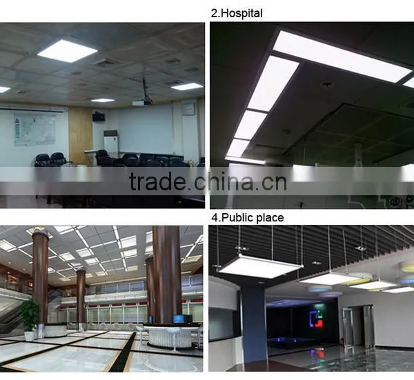 Fashional Led Lighting 600x600 Warm White Double Side Illumination Led Panel Lighting 60x60 CE ROHS 2x2 Led Ceiling Panel Light photo-6